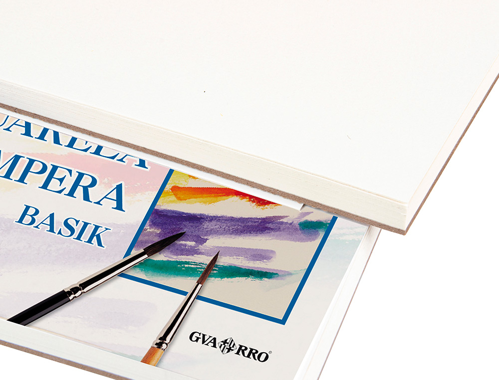 PAPEL AGUARELA BASIK CANSON DIN A3 370 GR EMBALAGEM DE 6 FOLHAS
