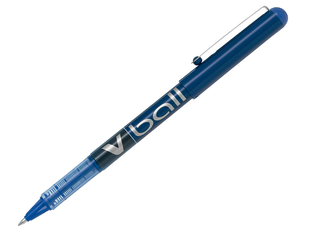 MARCADOR PILOT ROLLER V-BALL AZUL 0.7 MM