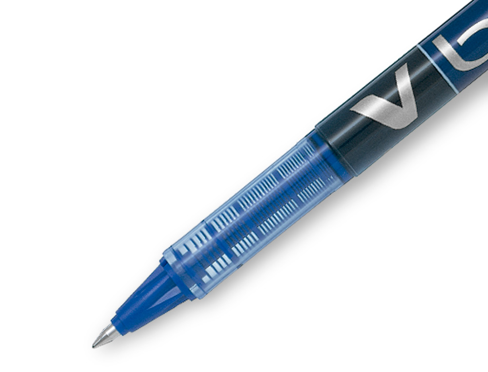 MARCADOR PILOT ROLLER V-BALL AZUL 0.7 MM