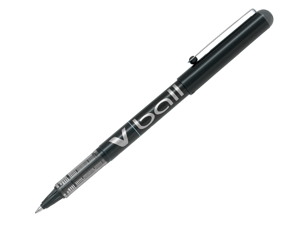 MARCADOR PILOT ROLLER V-BALL PRETO 0.7 MM