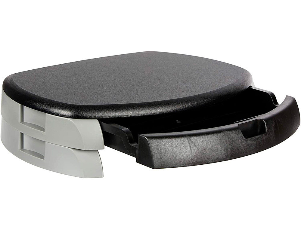 SUPORTE Q-CONNECT PARA MONITOR LCD ATE 20'' COM CAIXA AMPLA COM DIFERENTES COMPARTIMENTOS