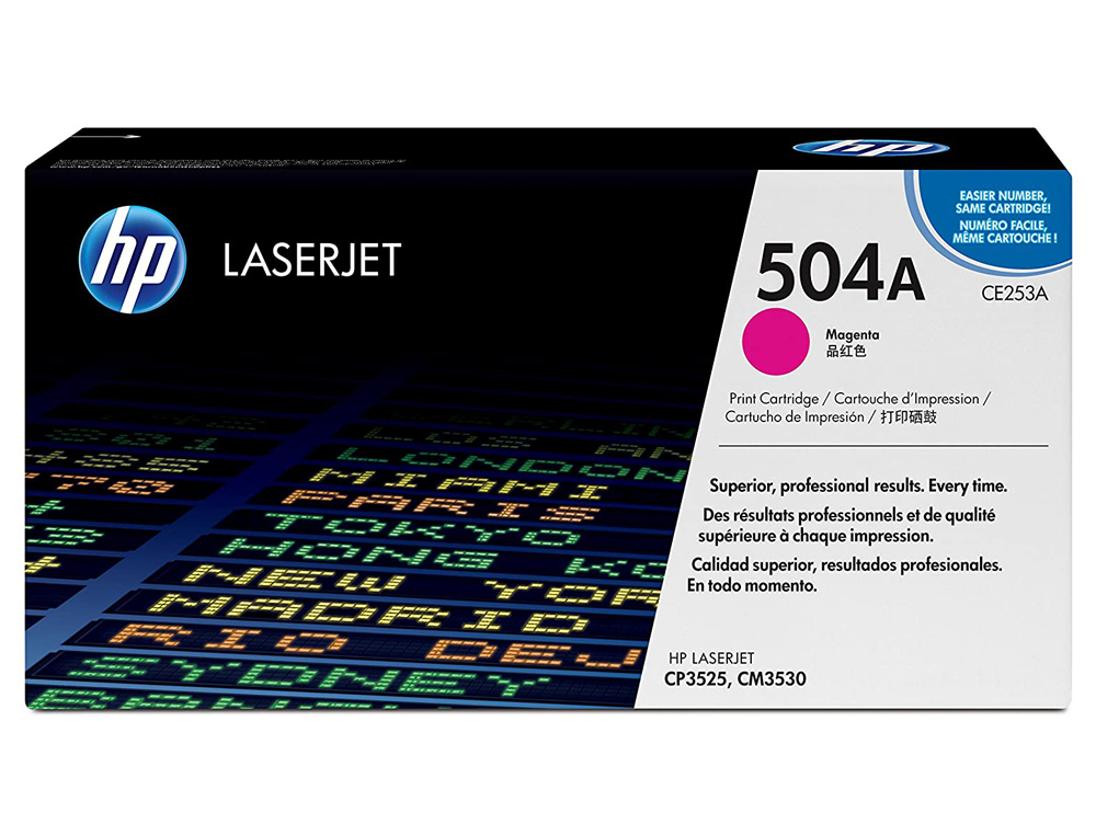 TONER HP LASERJET COR CP3525 MAGENTA 7.000 PAG