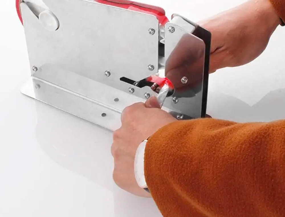 MAQUINA FECHA SACOS Q-CONNECT 218X150X75 MM ACO INOX