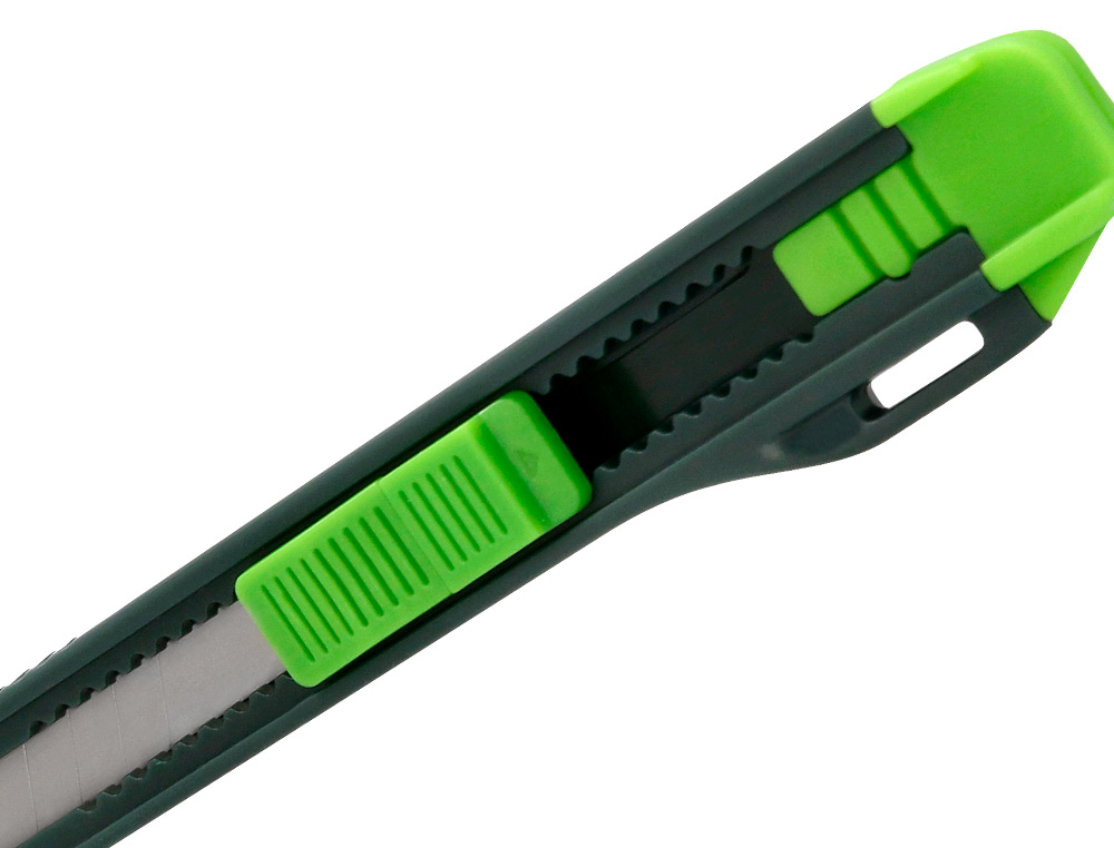 X-ATO Q-CONNECT ESTREITO DE PLASTICO LAMINA DE ACO 9 MM DE LARGURA COMPRIMENTO 135 MM BLISTER DE 1 UNIDADE