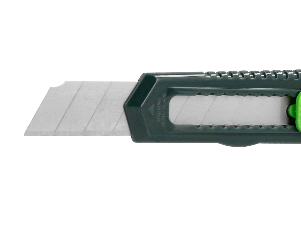 X-ATO Q-CONNECT LARGO DE PLÁSTICO LAMINA DE ACO 18 MM DE LARGURA COMPRIMENTO 140 MM BLISTER DE 1 UNIDADE
