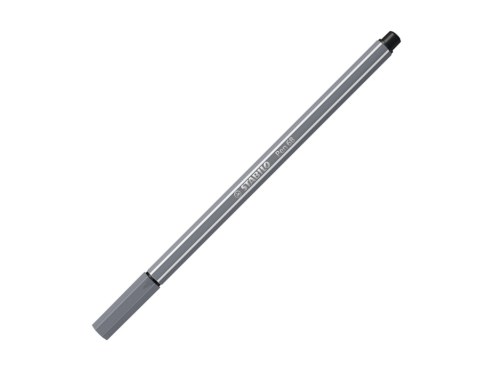 MARCADOR STABILO AGUARELAVEL PEN 68 CINZA AZULADO MEDIO 1 MM