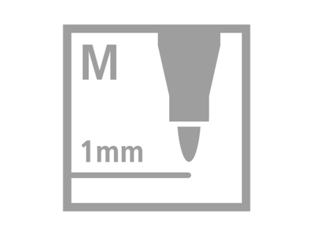 MARCADOR STABILO AGUARELAVEL PEN 68 VERDE ESMERALDA 1 MM