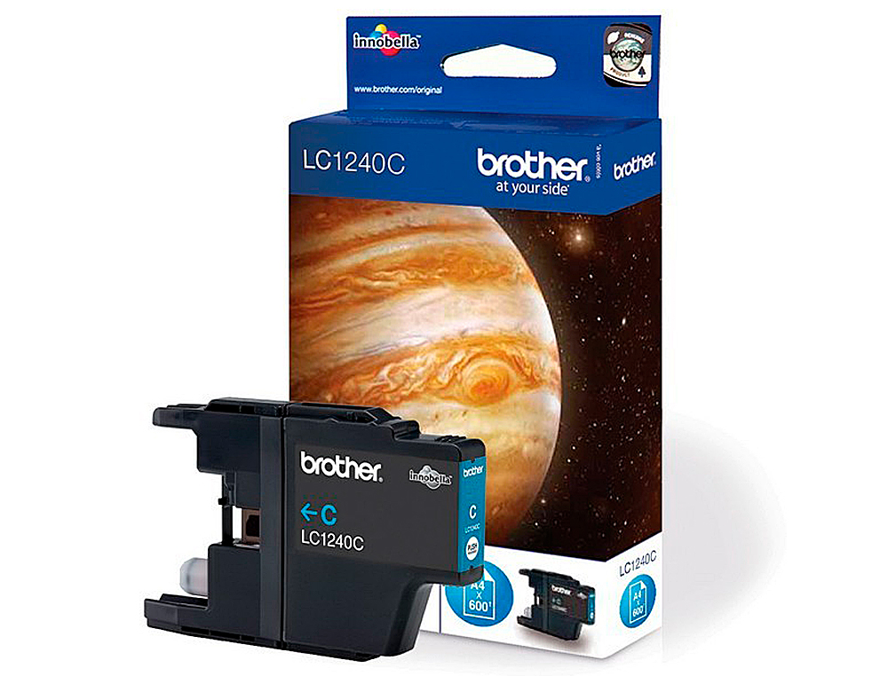 TINTEIRO BROTHER LC-1240C CIAN -600PAG MFC-J6510DW MFC-J6710DW MFC-J6910DW