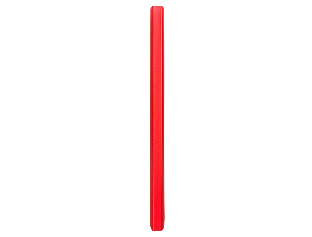 CAPA CATALOGO LIDERPAPEL 20 BOLSAS POLIPROPILENO DIN A4 TRASLUCIDA VERMELHO FROSTY