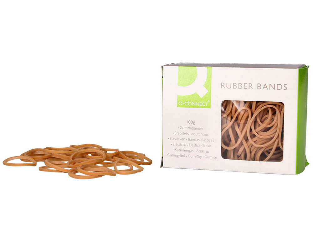 ELASTICOS Q-CONNECT 100 GR NUMERO 4