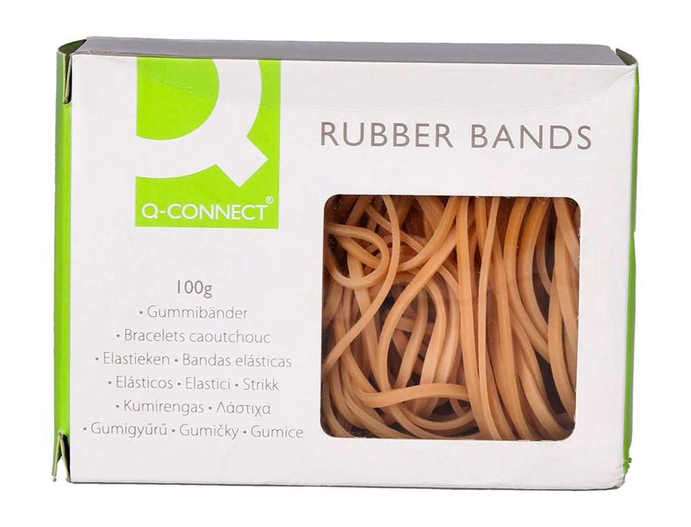 ELASTICOS Q-CONNECT 100 GR NUMERO 7