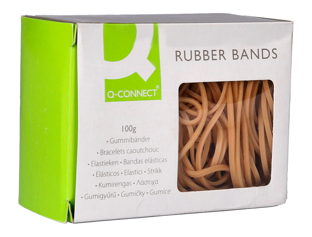 ELASTICOS Q-CONNECT 100 GR NUMERO 7