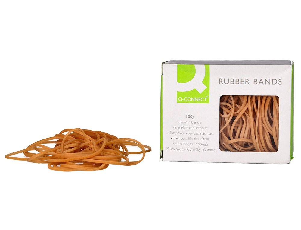ELASTICOS Q-CONNECT 100 GR NUMERO 7