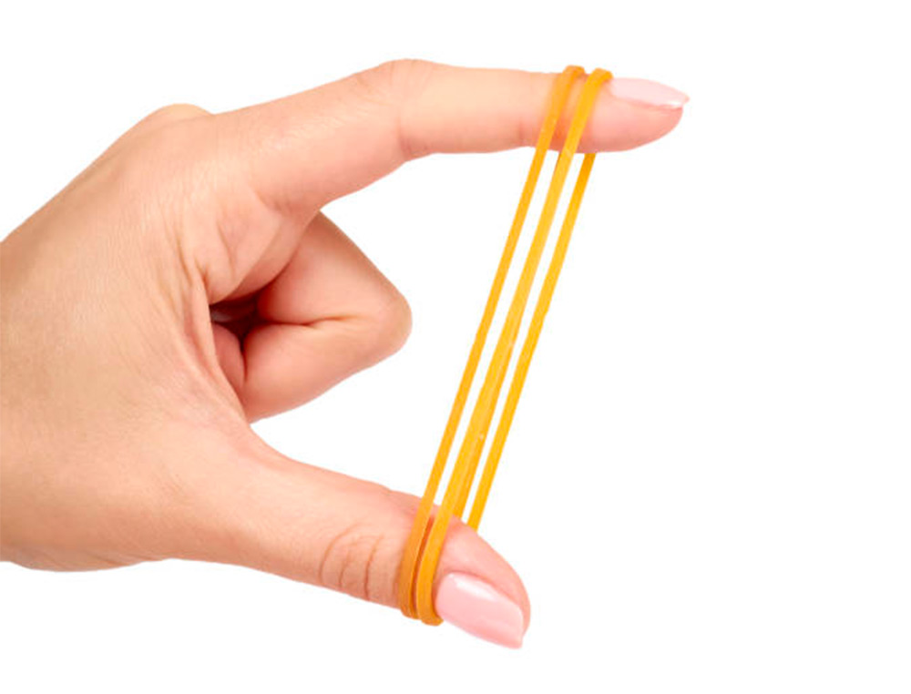 ELASTICOS Q-CONNECT 1000 GR NUMERO 6