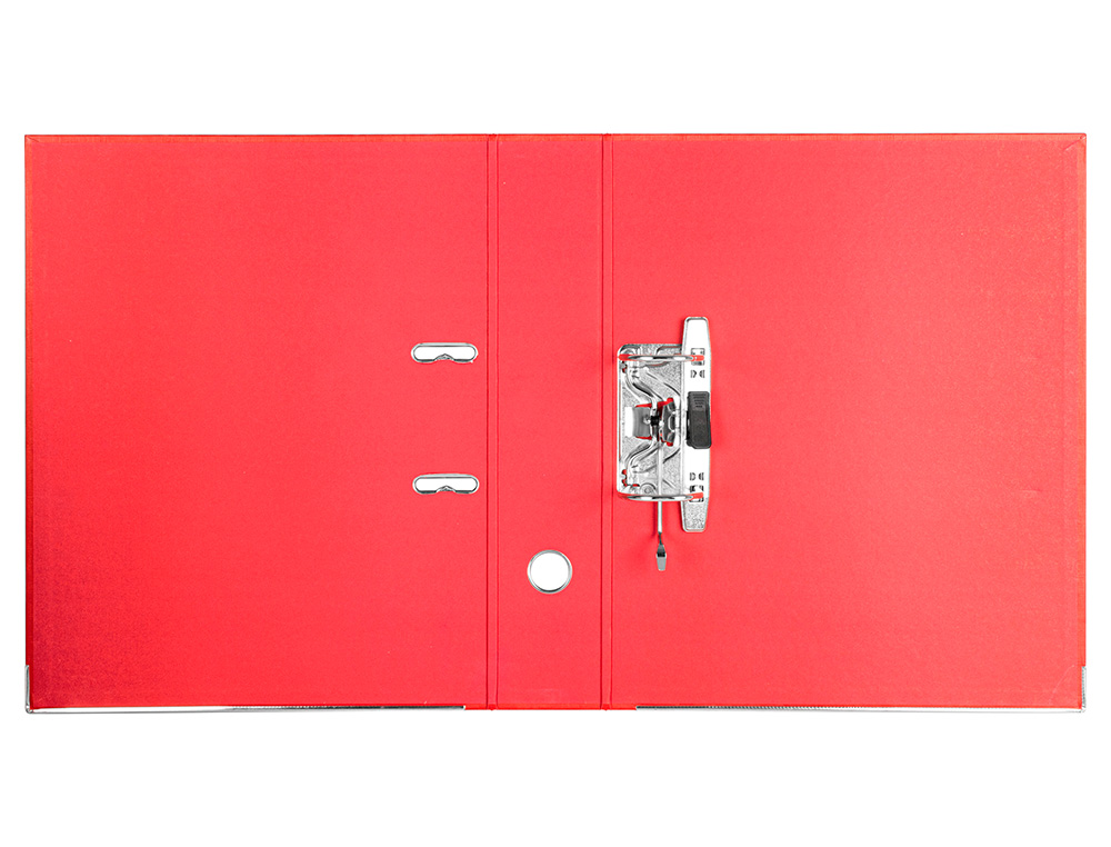 MODULO LIDERPAPEL 2 PASTAS FOLIO 2 ANEIS MECANISMO DE ALAVANCA 75MM VERMELHO