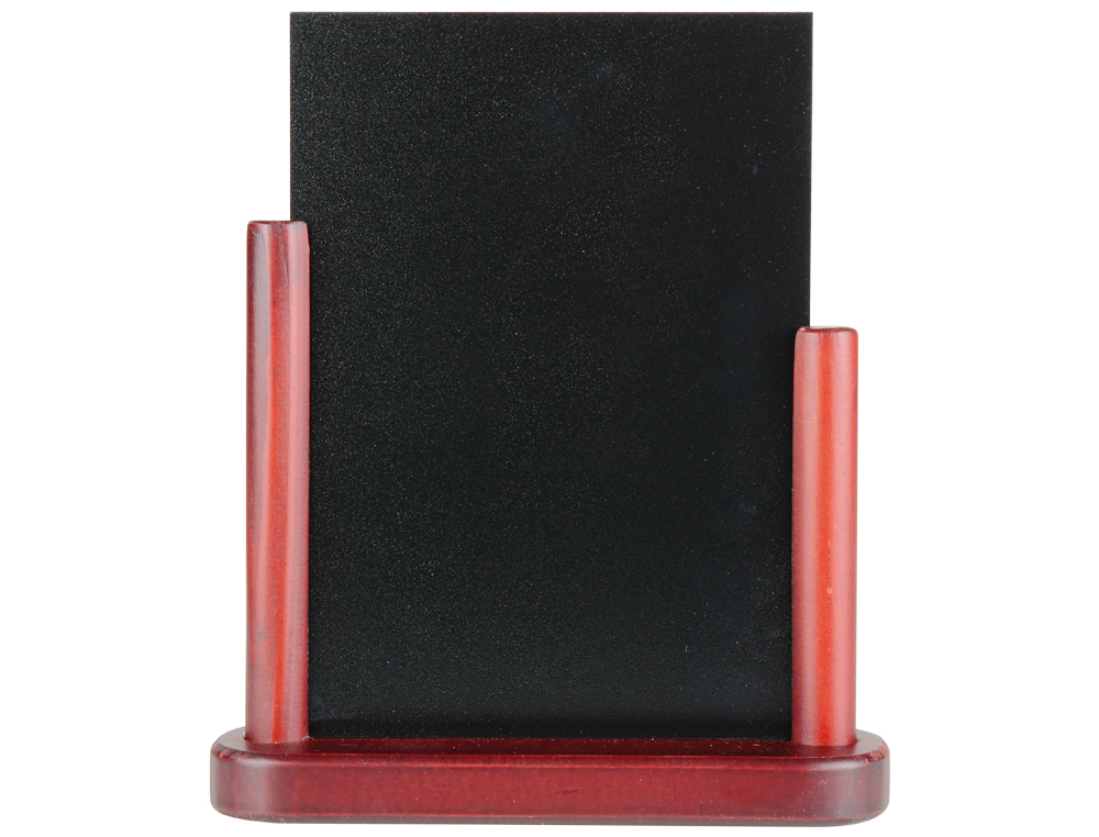 QUADRO PRETO LIDERPAPEL DUPLA FACE DE MADEIRA COM SUPERFICIE PARA MARCADORES TIPO GIZ 15X21CM