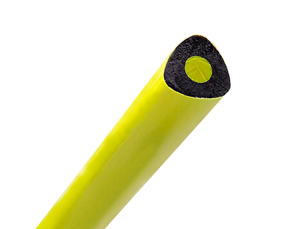 LAPIS DE COR LIDERPAPEL JUMBO NEON AMARELO