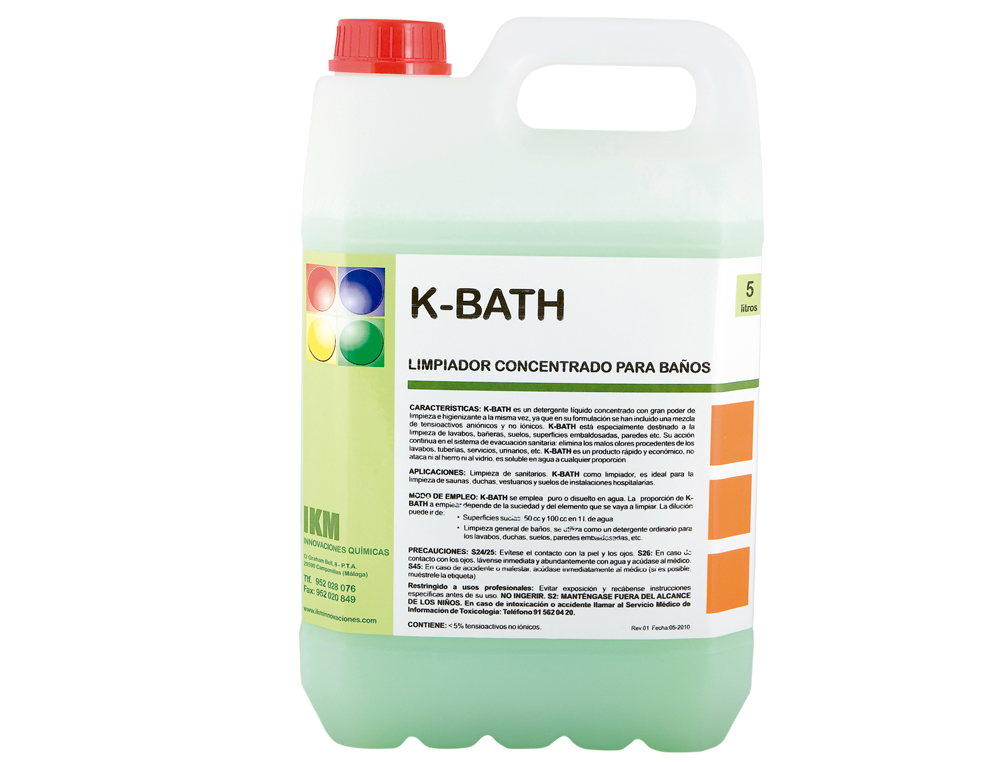 LIQUIDO DE LIMPEZA PARA CASA DE BANHO 5 L