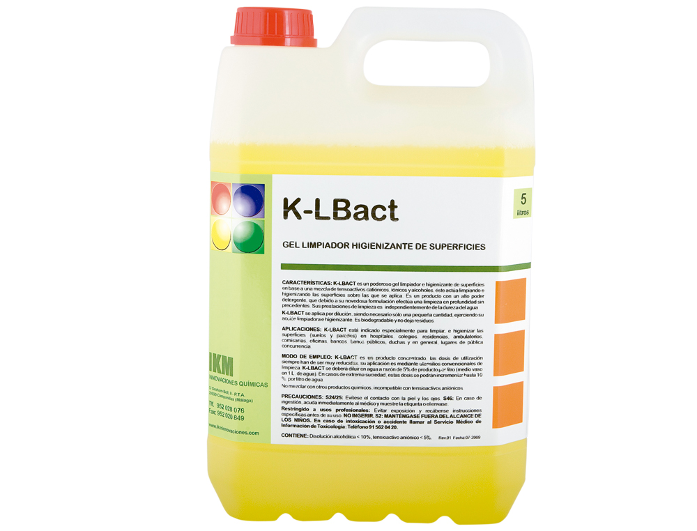 LIQUIDO DE LIMPEZA MULTIUSOS 5 L