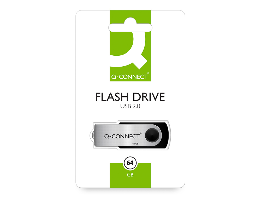 PEN DRIVE USB Q-CONNECT FLASH 64GB