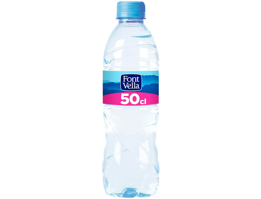 AGUA MINERAL NATURAL FONT VELLA GARRAFA DE 500ML