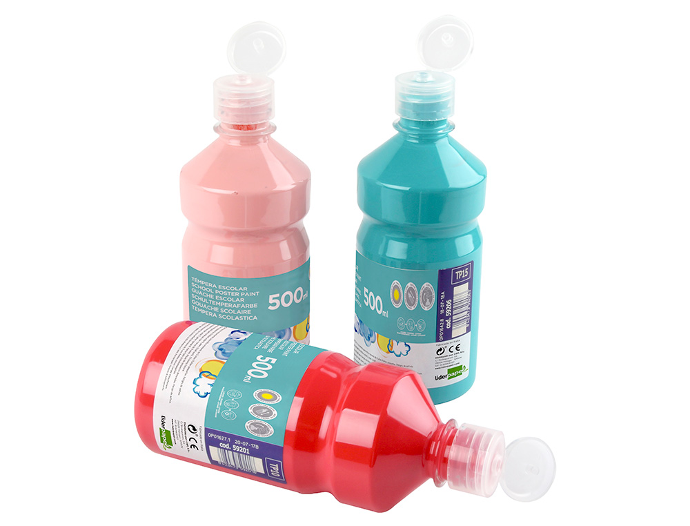 GUACHE ESCOLAR LIDERPAPEL 500 ML VIOLETA