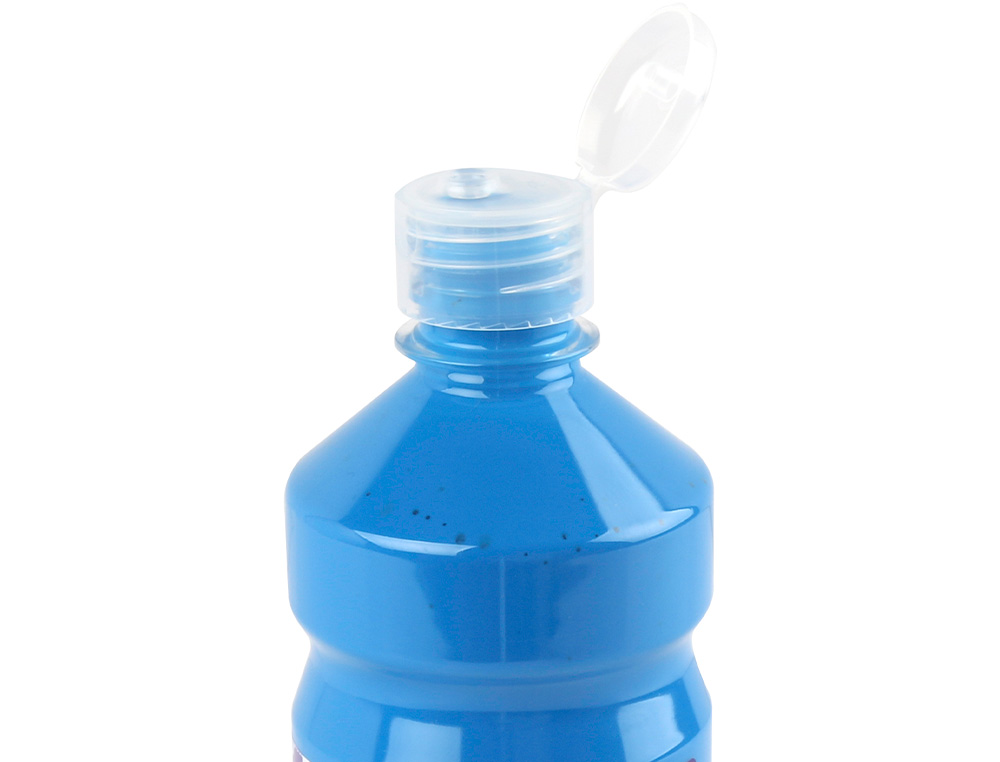 GUACHE ESCOLAR LIDERPAPEL 500 ML AZUL CIAN
