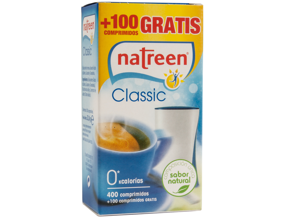 ADOCANTE NATREEN DISPENSADOR DE 400 PASTILHAS