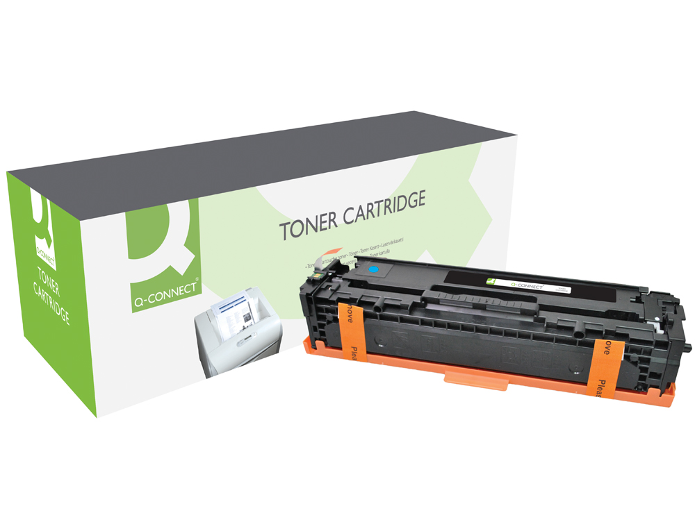 TONER Q-CONNECT COMPATIVEL HP CF211A COR LASERJET M251N / 251NW / 276N / 276NW CIAN 1.800 PAG