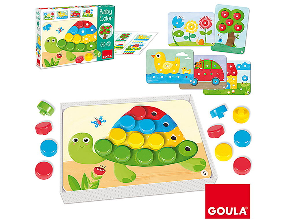 JOGO GOULA DIDATICO BABE COR