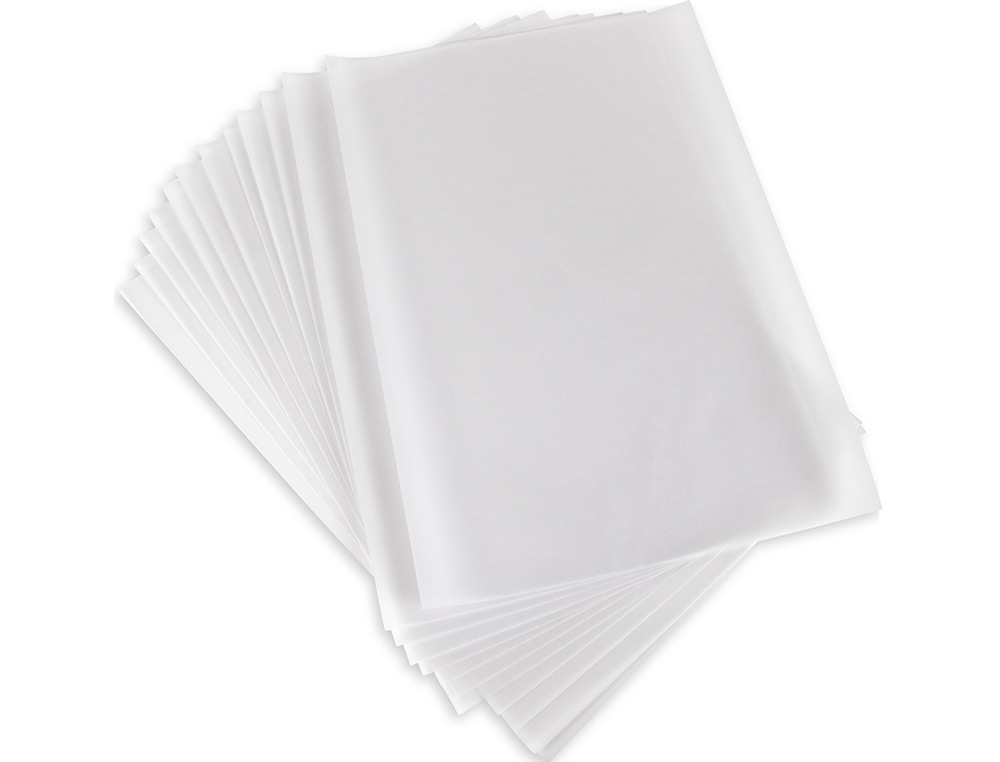 BLOCO DE PAPEL VEGETAL LIDERPAPEL DIN A3 297X420MM 90 GR BOLSA DE 12 FOLHAS