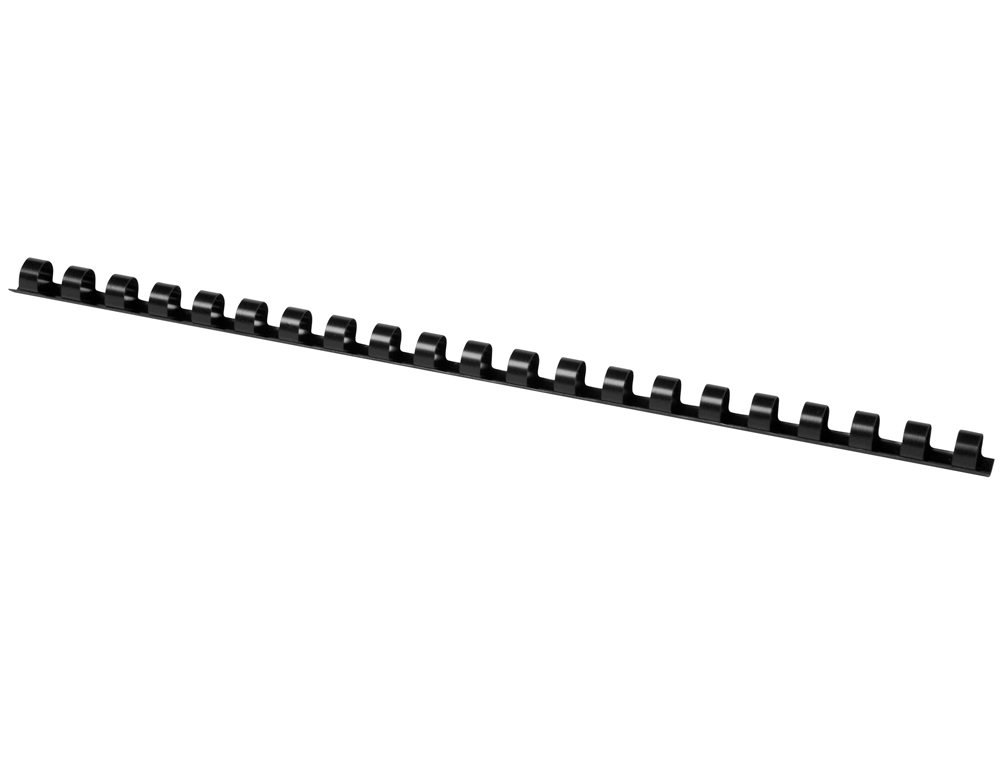 ESPIRAL Q-CONNECT REDONDA 22 MM PLASTICO BRANCO CAPACIDADE 200 FOLHAS CAIXA DE 50 UNIDADES