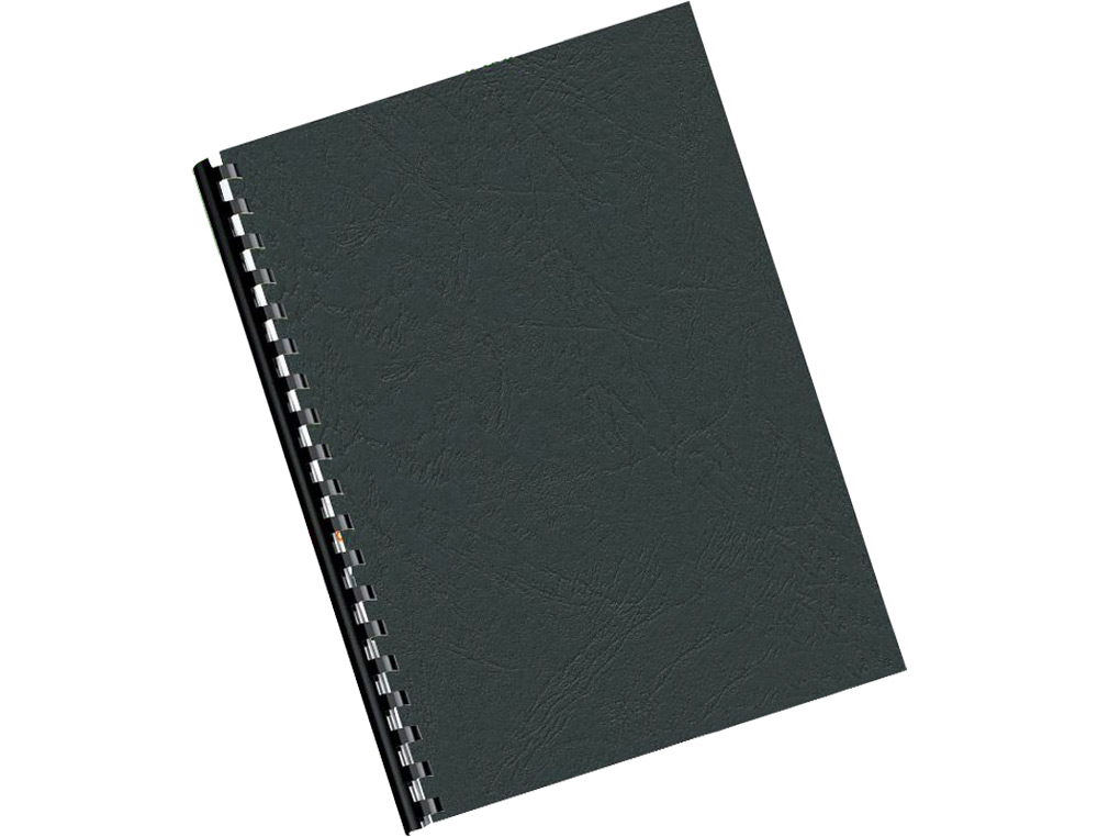 CAPA DE ENCADERNACAO Q-CONNECT PVC DIN A3 OPACA PRETA 200 MICRONS PACK DE 100 UNIDADES