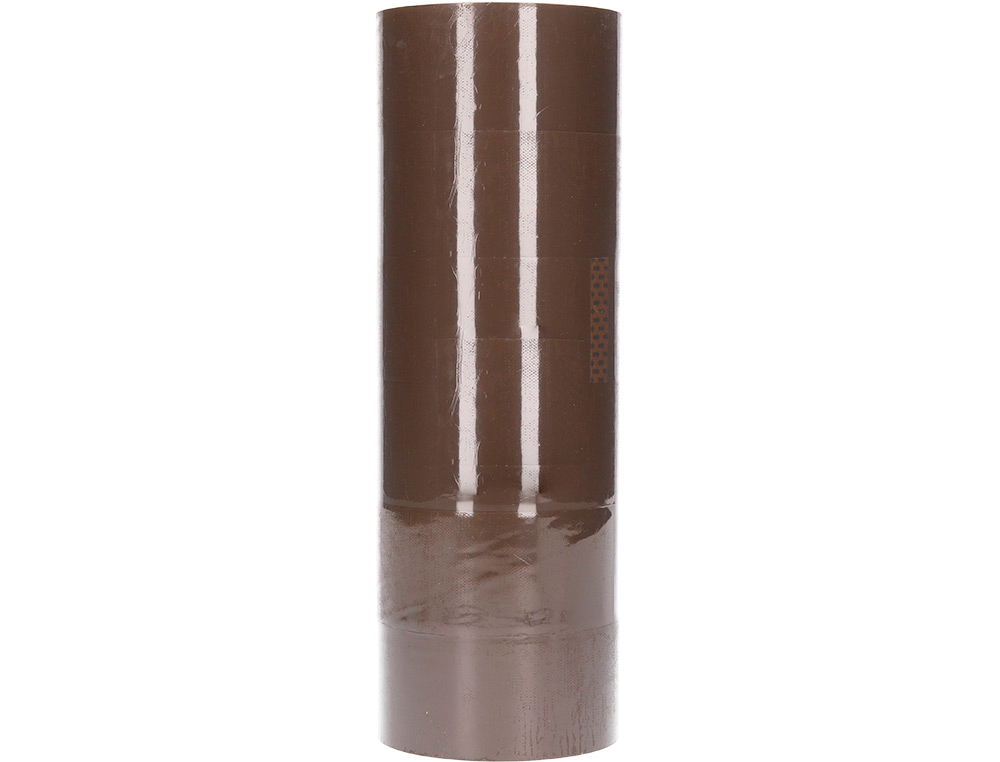 FITA ADESIVA Q-CONNECT POLIPROPILENO HAVANA 66 MT X 75 MM