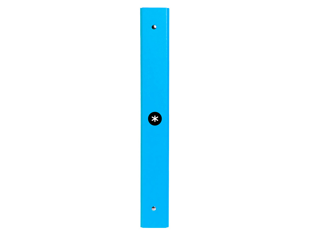 PASTA ANTARTIK DIN A4 FORRADA 4 ANEIS 25 MM REDONDOS COR AZUL