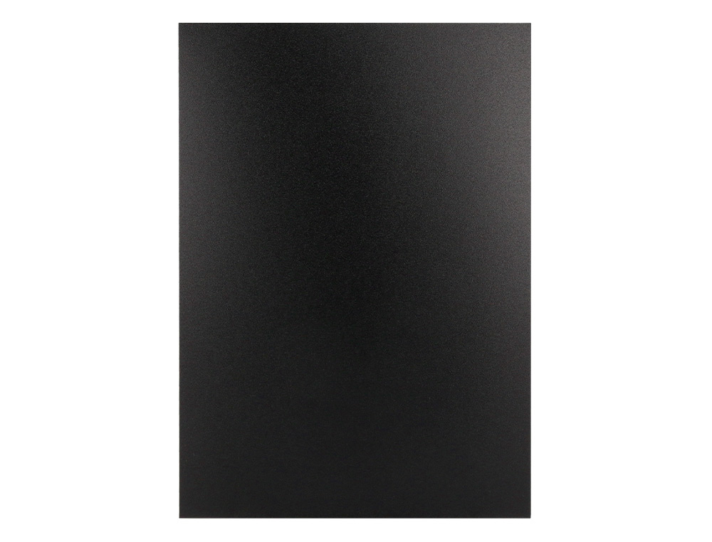 CAPA DE ENCADERNACAO LIDERPAPEL POLIPROPILENO DIN A4 0.8 MM PRETA PACK DE 50 UNIDADES