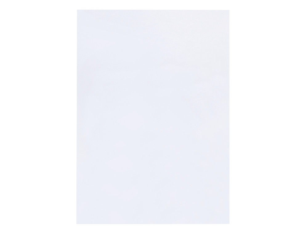 CAPA DE ENCADERNACAO LIDERPAPEL POLIPROPILENO DIN A4 0.8 MM TRANSPARENTE PACK DE 50 UNIDADES