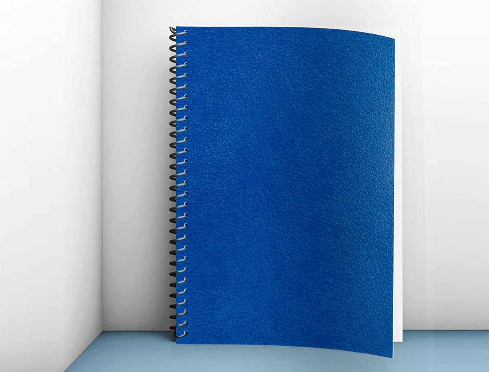 CAPA DE ENCADERNACAO LIDERPAPEL CARTAO DIN A4 1 MM AZUL PACK DE 50 UNIDADES