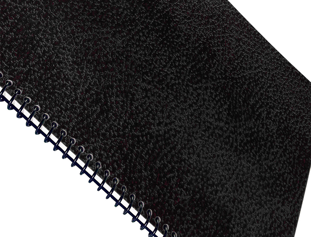 CAPA DE ENCADERNACAO LIDERPAPEL CARTAO DIN A3 1 MM PRETA PACK DE 50 UNIDADES