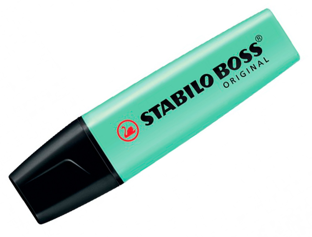 MARCADOR FLUORESCENTE STABILO BOSS 70 PASTEL MENTA