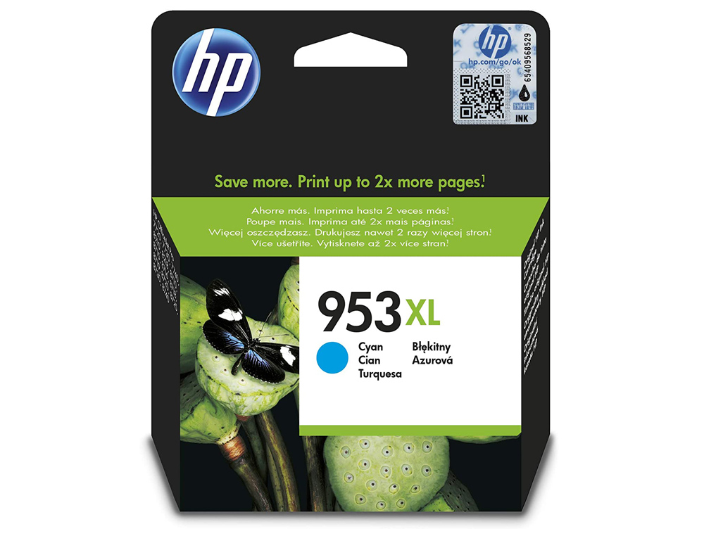 TINTEIRO HP JET 953 XL OFFICEJET PRO 8210 / 8710 / 8725 CIAN 1.450 PAG