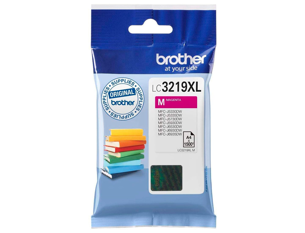 TINTEIRO BROTHER LC-3219XLC MFC-J6530DW / MFC-J6930DW MAGENTA 1.500 PAG
