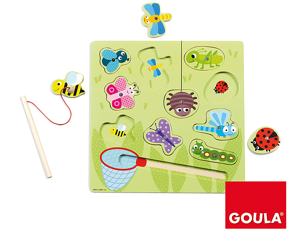 PUZZLE GOULA BICHOS MAGNETICO 10 PECAS