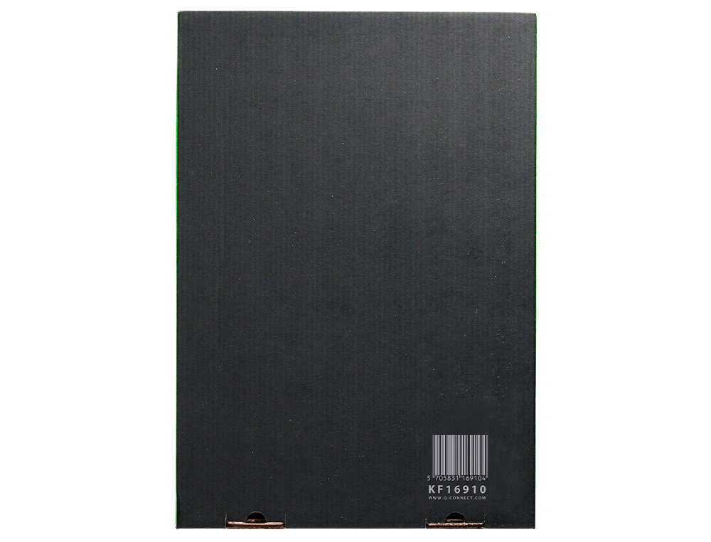 BOLSA CATALOGO/MICA Q-CONNECT DIN A4 80 MICRONS CRISTAL BOLSA DE 10 UNIDADES