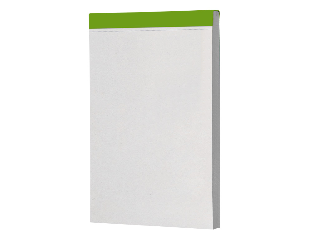 BLOCO DE APONTAMENTOS LIDERPAPEL LISO A6 80 FOLHAS 60 G/M2 PERFURADO SEM CAPA