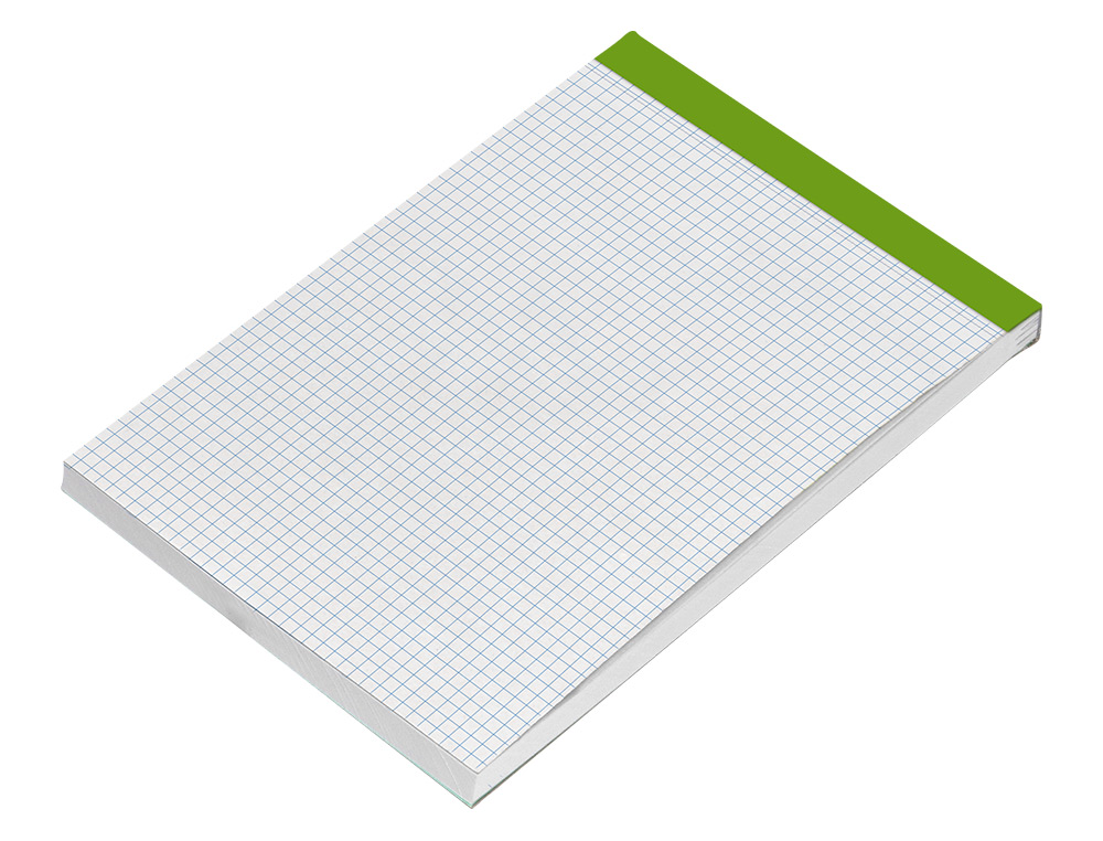 BLOCO DE APONTAMENTOS LIDERPAPEL A5 80 FOLHAS 60G/M2 PERFURADO SEM CAPA