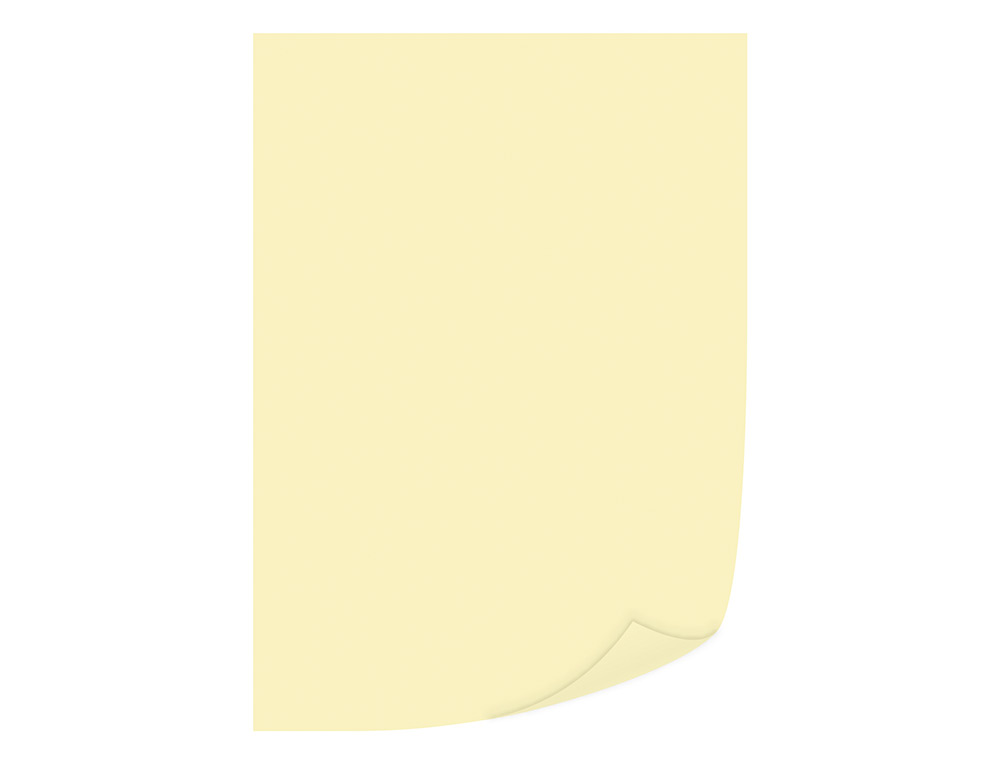 PAPEL DE COR Q-CONNECT DIN A4 80 GR AMARELO EMBALAGEM DE 500 FOLHAS