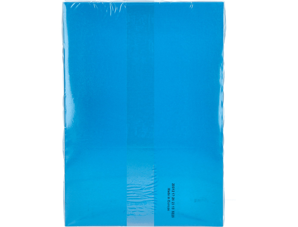 PAPEL DE COR Q-CONNECT DIN A4 80 GR AZUL INTENSO EMBALAGEM DE 500 FOLHAS