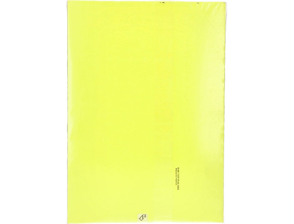 PAPEL DE COR Q-CONNECT DIN A3 80 GR AMARELO NEON EMBALAGEM DE 500 FOLHAS