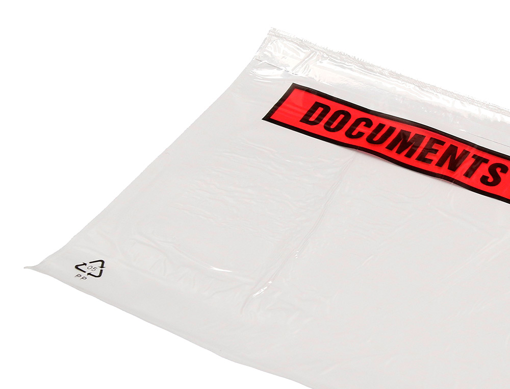 ENVELOPE AUTOADESIVO Q-CONNECT PORTA DOCUMENTOS MULTILINGUE 225X165 MM SEM JANELA PACK DE 100 UNIDADES
